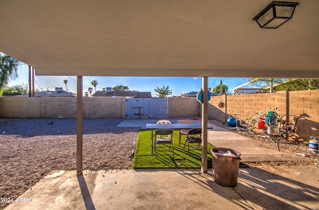 view of patio / terrace