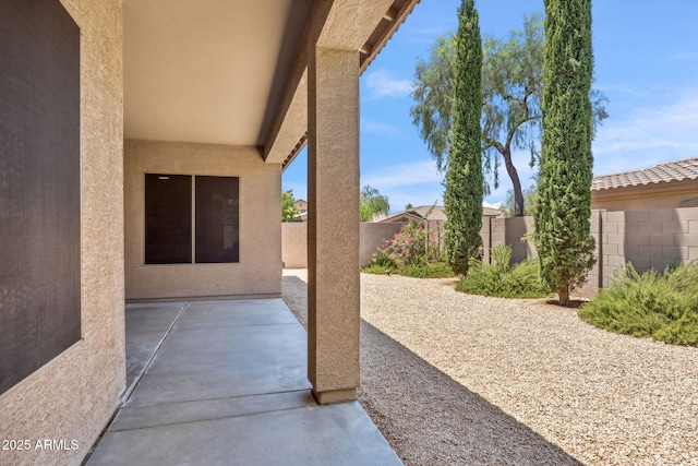 35402 N 32nd Dr, Phoenix, AZ 85086 - fenced backyard featuring a patio