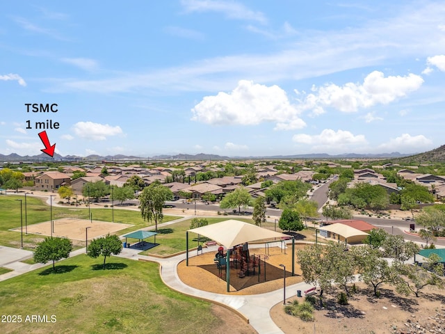 35402 N 32nd Dr, Phoenix, AZ 85086 - surrounding community with a mountain view and a residential view