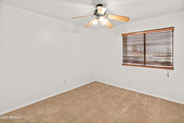 20809 N 1st Ave, Phoenix, AZ 85027 - unfurnished room featuring light carpet, a ceiling fan, and baseboards