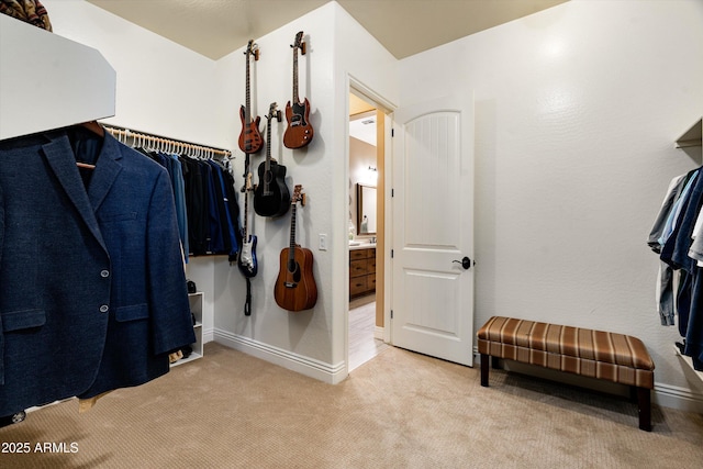 35971 N Prickley Pear Rd, Cave Creek, AZ 85331 - walk in closet featuring light colored carpet