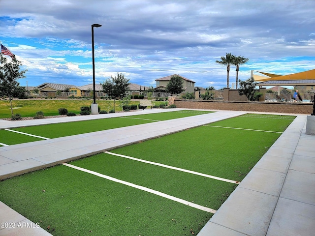 3375 W Verde River Rd, San Tan Valley, AZ 85144 - view of community with a bocce ball area