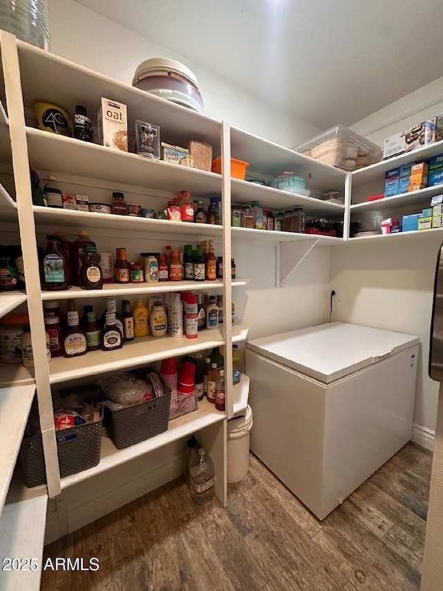 view of pantry
