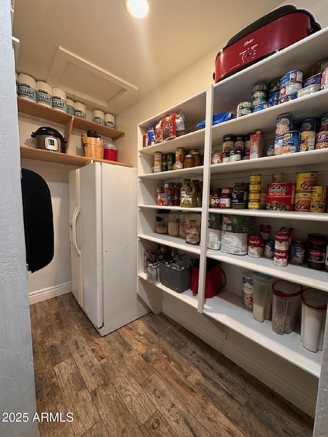 view of pantry