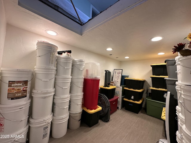 view of storage