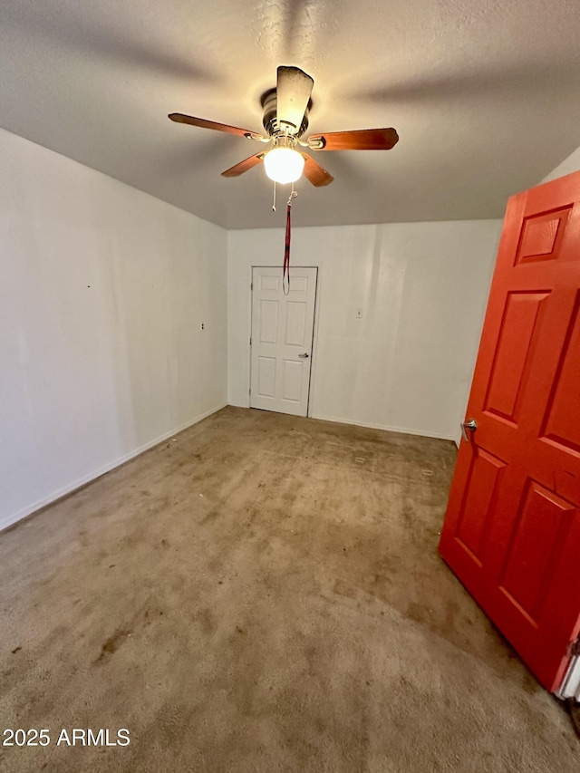 3211 W Campbell Ave, Phoenix, AZ 85017 - carpeted empty room featuring ceiling fan and baseboards