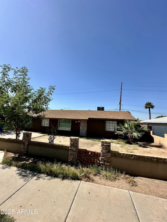 3211 W Campbell Ave, Phoenix, AZ 85017 - single story home with a fenced front yard