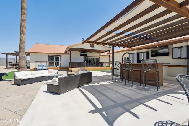 920 N 104th St, Mesa, AZ 85207 - view of patio with outdoor lounge area
