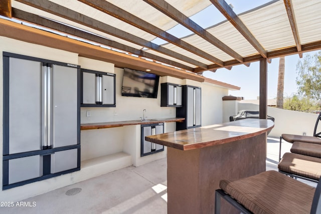 920 N 104th St, Mesa, AZ 85207 - view of patio / terrace with a pergola