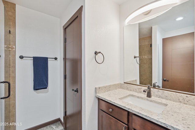 920 N 104th St, Mesa, AZ 85207 - bathroom with vanity and a shower stall