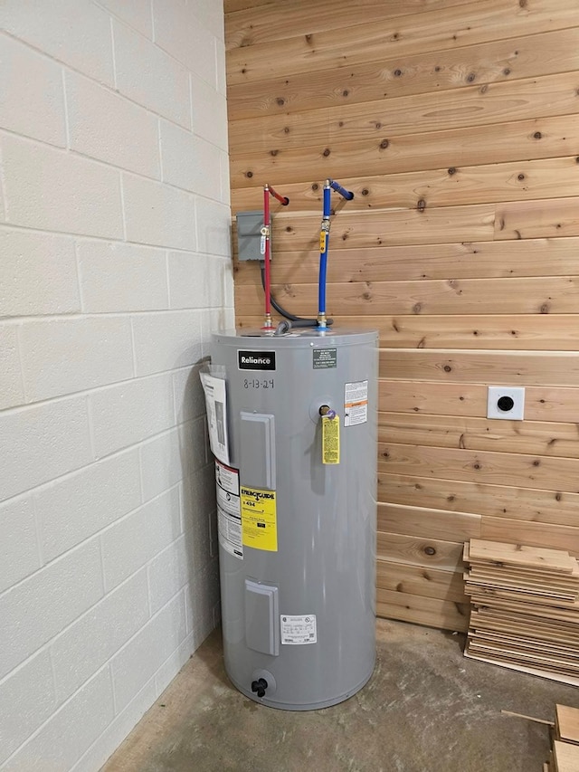 utilities with water heater