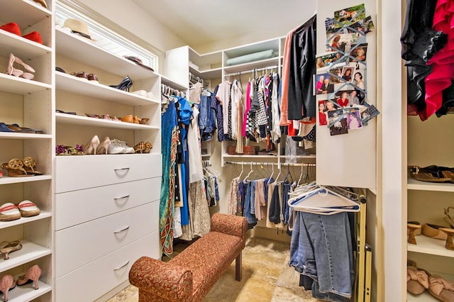 view of spacious closet