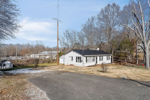 view of front of house