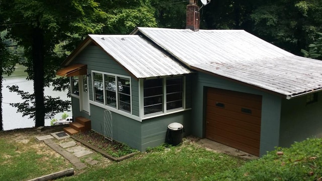 view of outbuilding with entry steps