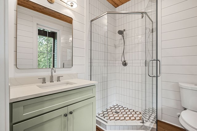 1036 Hidden River Rd, Rock Island, TN 38581 - full bath featuring vanity and a stall shower