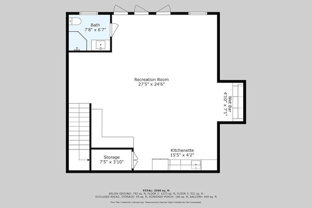 1036 Hidden River Rd, Rock Island, TN 38581 - view of home floor plan