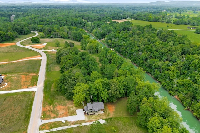 1036 Hidden River Rd, Rock Island, TN 38581 - bird's eye view of a forest and a nearby body of water