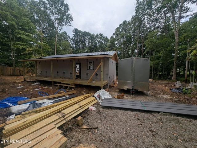 470 Trimmer Ln, Jamestown, TN 38556 - view of outdoor structure with view of wooded area