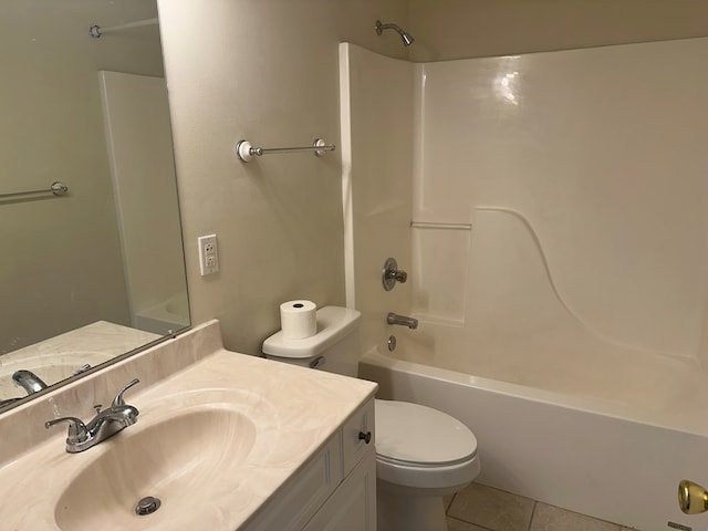 5514 Raven Xing, Baxter, TN 38544 - full bathroom with tile patterned floors, shower / washtub combination, and vanity