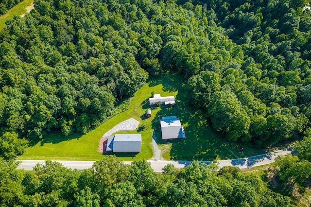 5088 Baptist Ridge Rd, Hilham, TN 38568 - bird's eye view of a forest