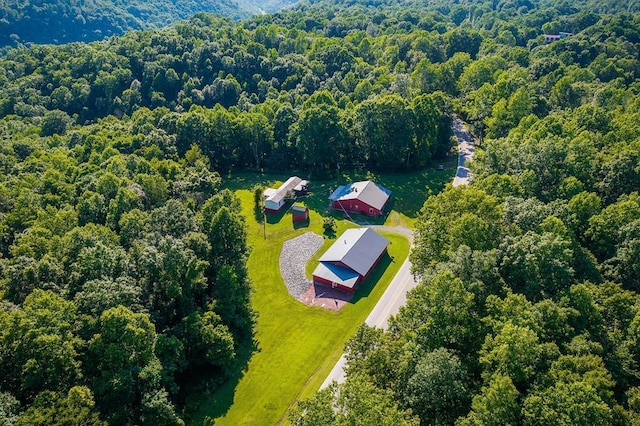 5088 Baptist Ridge Rd, Hilham, TN 38568 - bird's eye view of a heavily wooded area