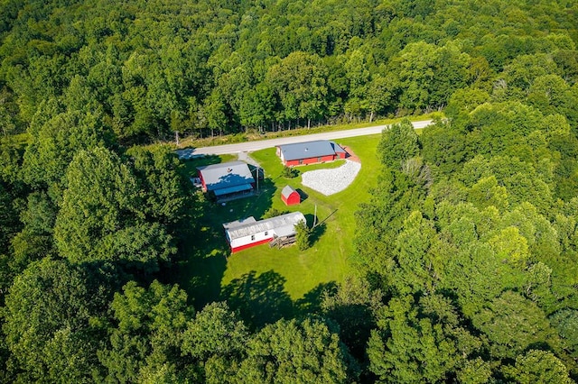 5088 Baptist Ridge Rd, Hilham, TN 38568 - aerial view of a forest