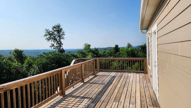 357 Taylor Rd, Byrdstown, TN 38549 - view of wooden terrace
