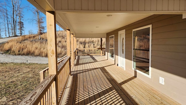 357 Taylor Rd, Byrdstown, TN 38549 - view of wooden porch