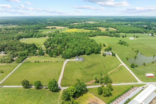 8275 Medlin Rd, Baxter, TN 38544 - aerial view of sparsely populated area with rows of crops