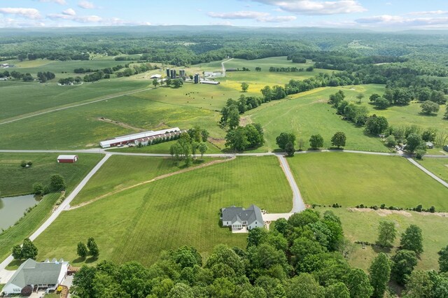8275 Medlin Rd, Baxter, TN 38544 - aerial view of property and surrounding area featuring rural landscape and agricultural land