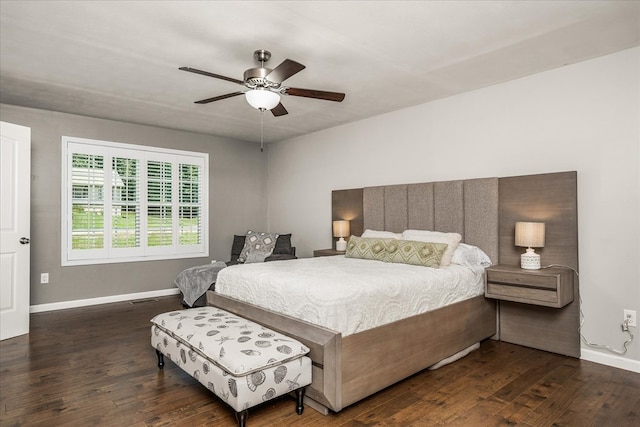 139 Rachelle Pl, Baxter, TN 38544 - bedroom featuring hardwood / wood-style flooring and a ceiling fan