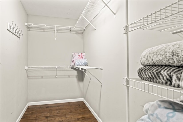 139 Rachelle Pl, Baxter, TN 38544 - walk in closet featuring dark wood-style floors