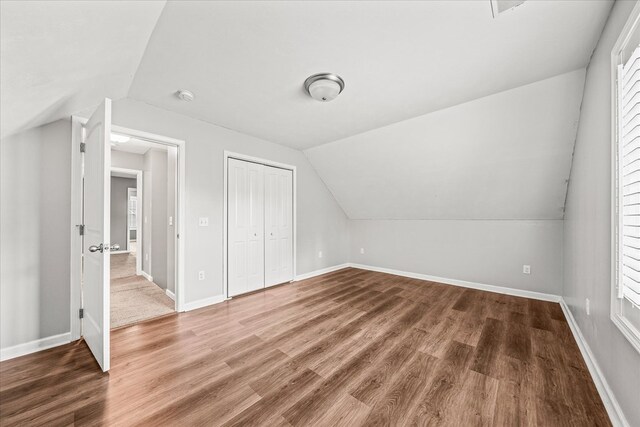 139 Rachelle Pl, Baxter, TN 38544 - bonus room with lofted ceiling and wood finished floors