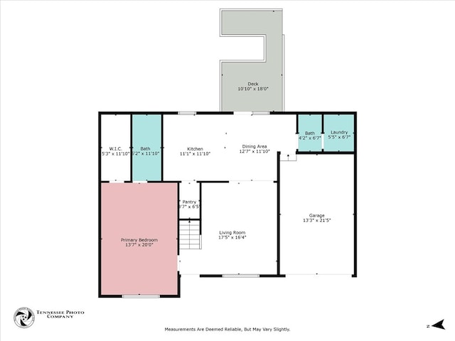 139 Rachelle Pl, Baxter, TN 38544 - view of floor plan / room layout