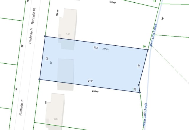 139 Rachelle Pl, Baxter, TN 38544 - map of parcels