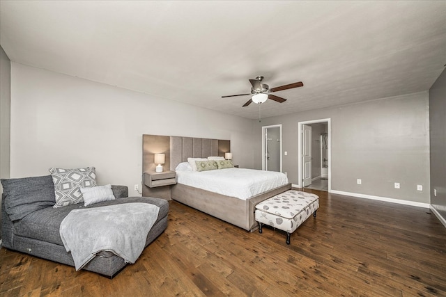 139 Rachelle Pl, Baxter, TN 38544 - bedroom featuring wood finished floors and ceiling fan