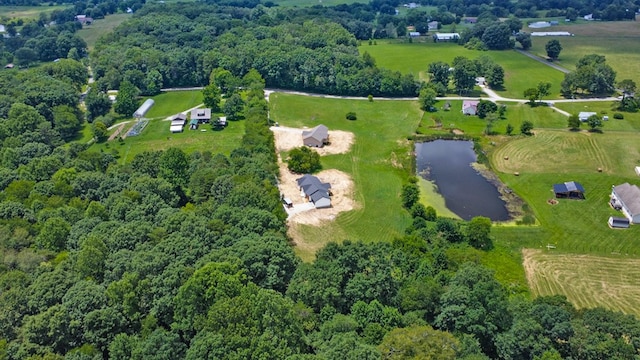 819 Hack Beaty Rd, Grimsley, TN 38565 - aerial view of property's location with a nearby body of water and a heavily wooded area