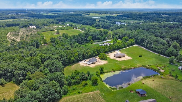 819 Hack Beaty Rd, Grimsley, TN 38565 - aerial view of property and surrounding area featuring a nearby body of water and a forest