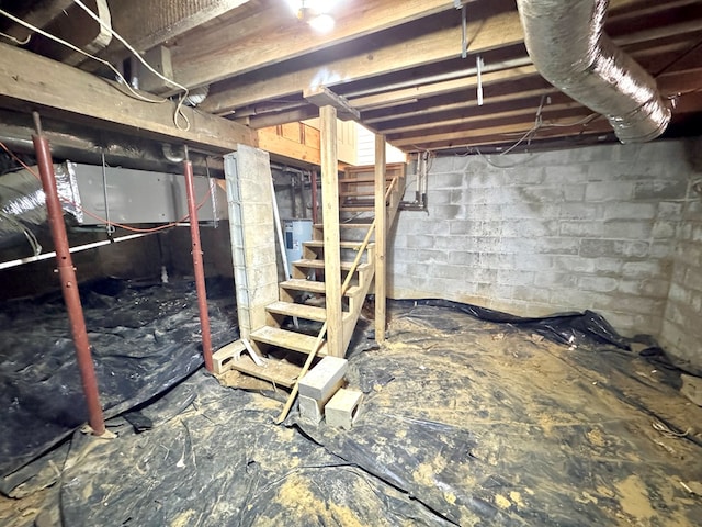 46326 US-127 S, Pikeville, TN 37367 - unfinished basement featuring stairs