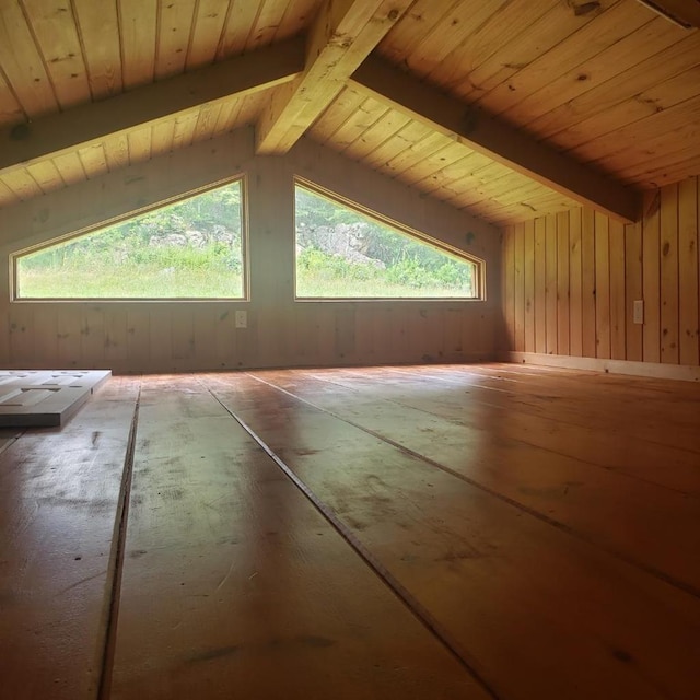 349 Treva Ln, Monterey, TN 38574 - bonus room with wood ceiling