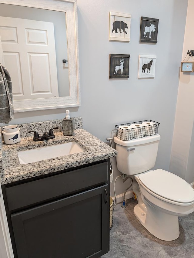 3569 Dry Mill Creek Rd, Hilham, TN 38568 - bathroom with vanity and tile patterned floors