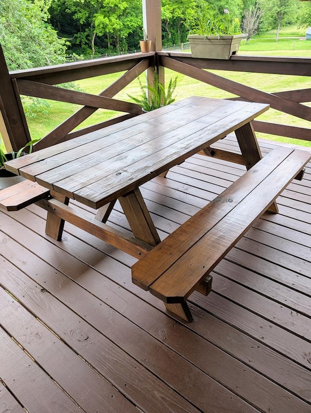 3569 Dry Mill Creek Rd, Hilham, TN 38568 - view of deck