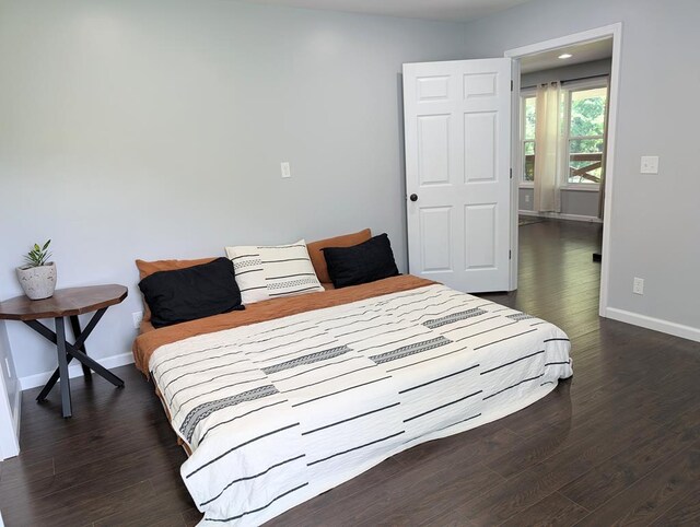 3569 Dry Mill Creek Rd, Hilham, TN 38568 - bedroom featuring wood finished floors