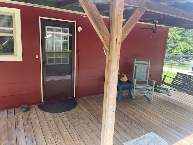 239 Doc Huling Rd, Robbins, TN 37852 - view of wooden deck