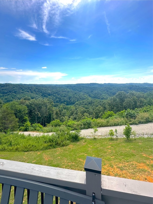 197 Sunfish Ln, Hilham, TN 38568 - view of mountain background featuring a heavily wooded area