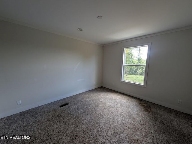 216 Valerie Dr, Deer Lodge, TN 37726 - carpeted spare room with ornamental molding and baseboards