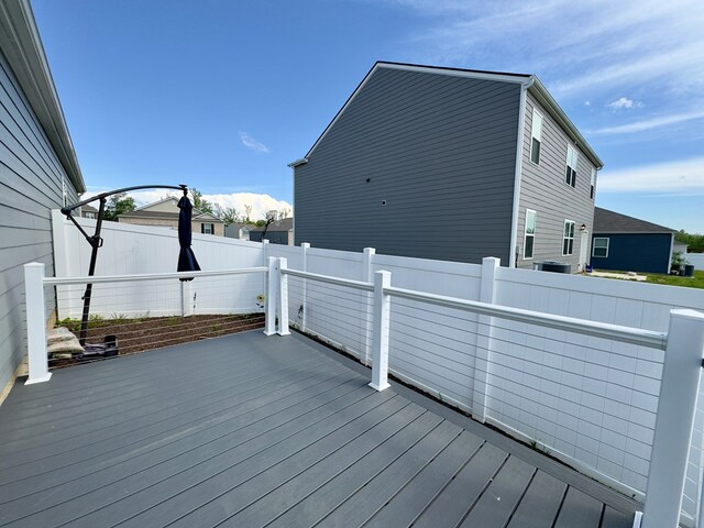 336 Oliver Way, Baxter, TN 38544 - wooden terrace with fence