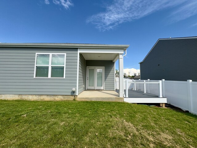 336 Oliver Way, Baxter, TN 38544 - view of rear view of house