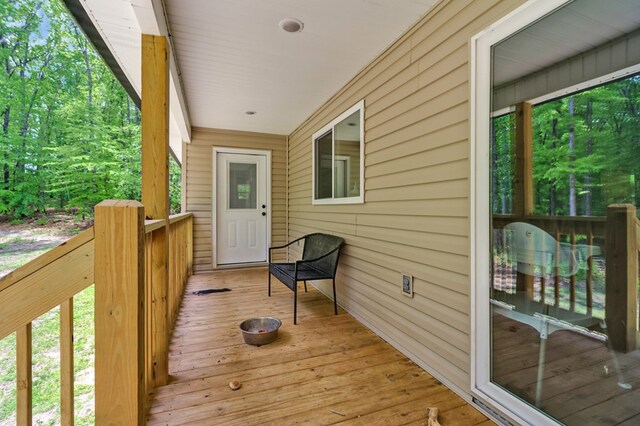 98 Paso Fino Trl, Jamestown, TN 38556 - view of wooden terrace