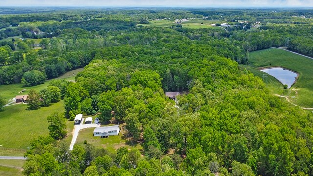 98 Paso Fino Trl, Jamestown, TN 38556 - aerial view of property's location with a forest and a nearby body of water
